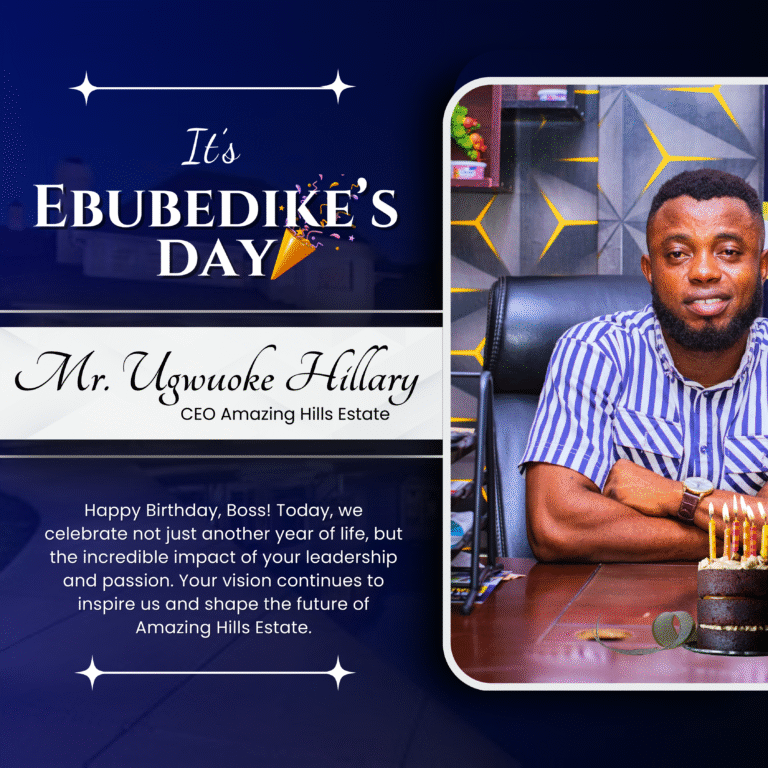 Beige and White Minimalist Happy Birthday Instagram Post