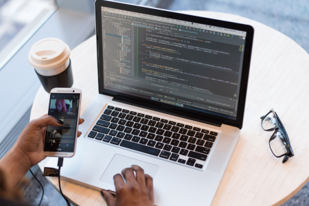 Blue and Orange Modern Welcome Banner (3)